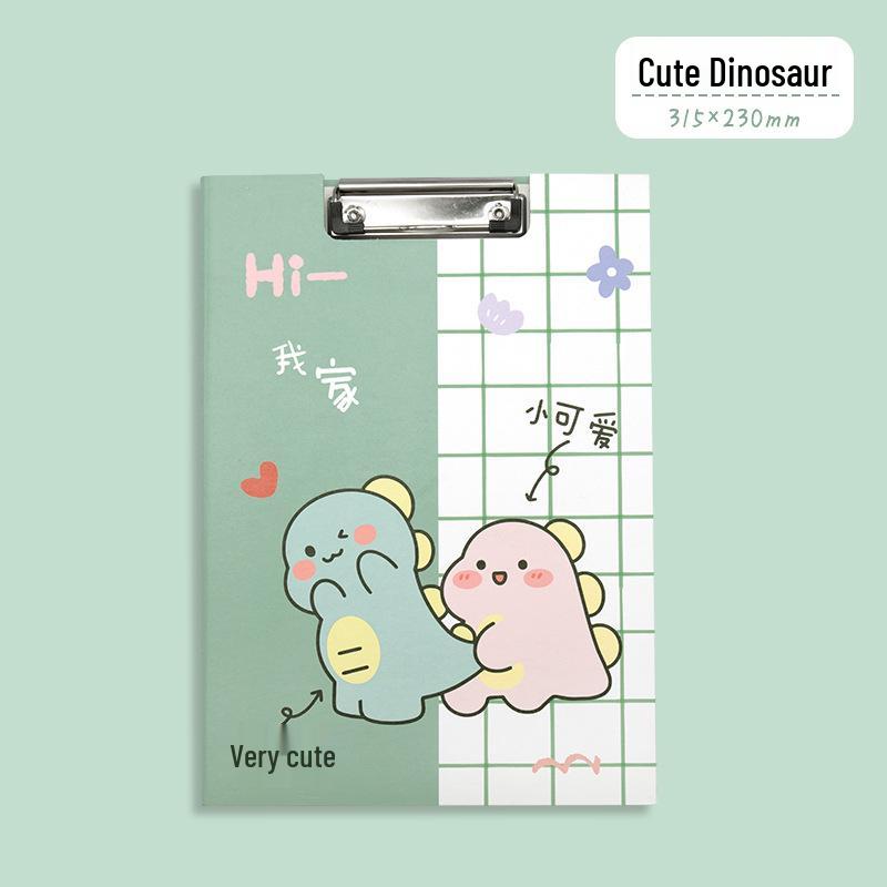 Cute Cartoon A4 Paper Folder - Creative Office Stationery for Students and Document Storage