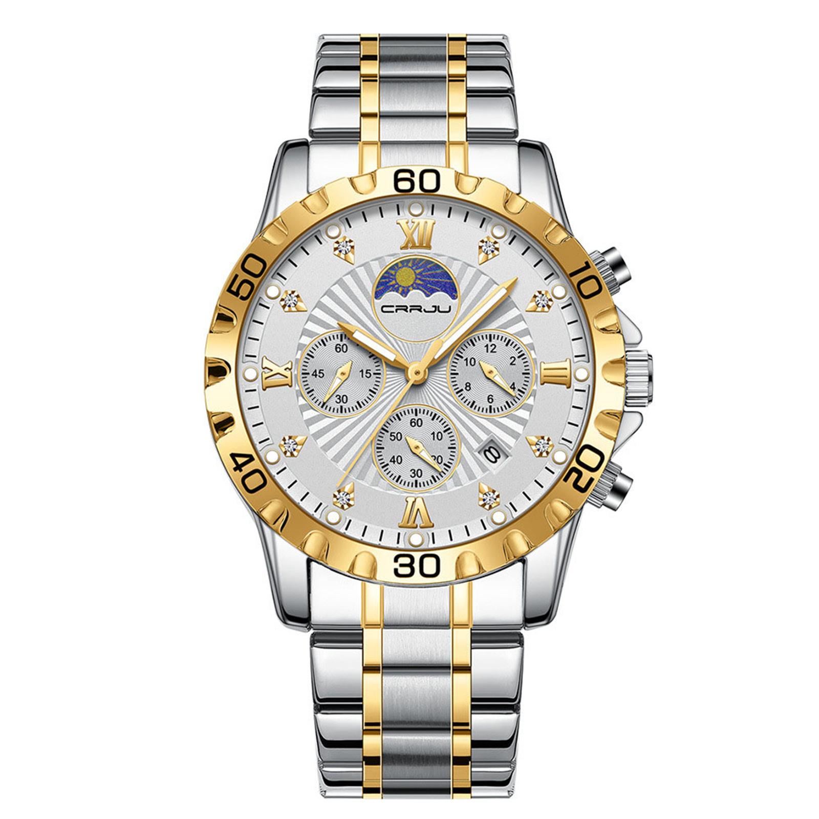 

Мужские водонепроницаемые светящиеся наручные часы-будильник для бега One Size