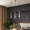 Minimalist Marble LED Pendant Light for Living Room or Bedroom