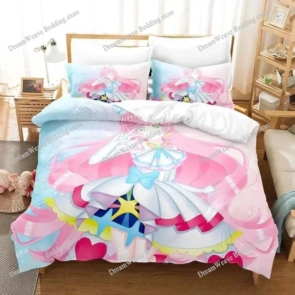 3D Printed Anime Sora Harewataru Bedding Set Boys Girls Twin Queen Size Duvet Cover Pillowcase Bed Kids Adult Home Textileextile
