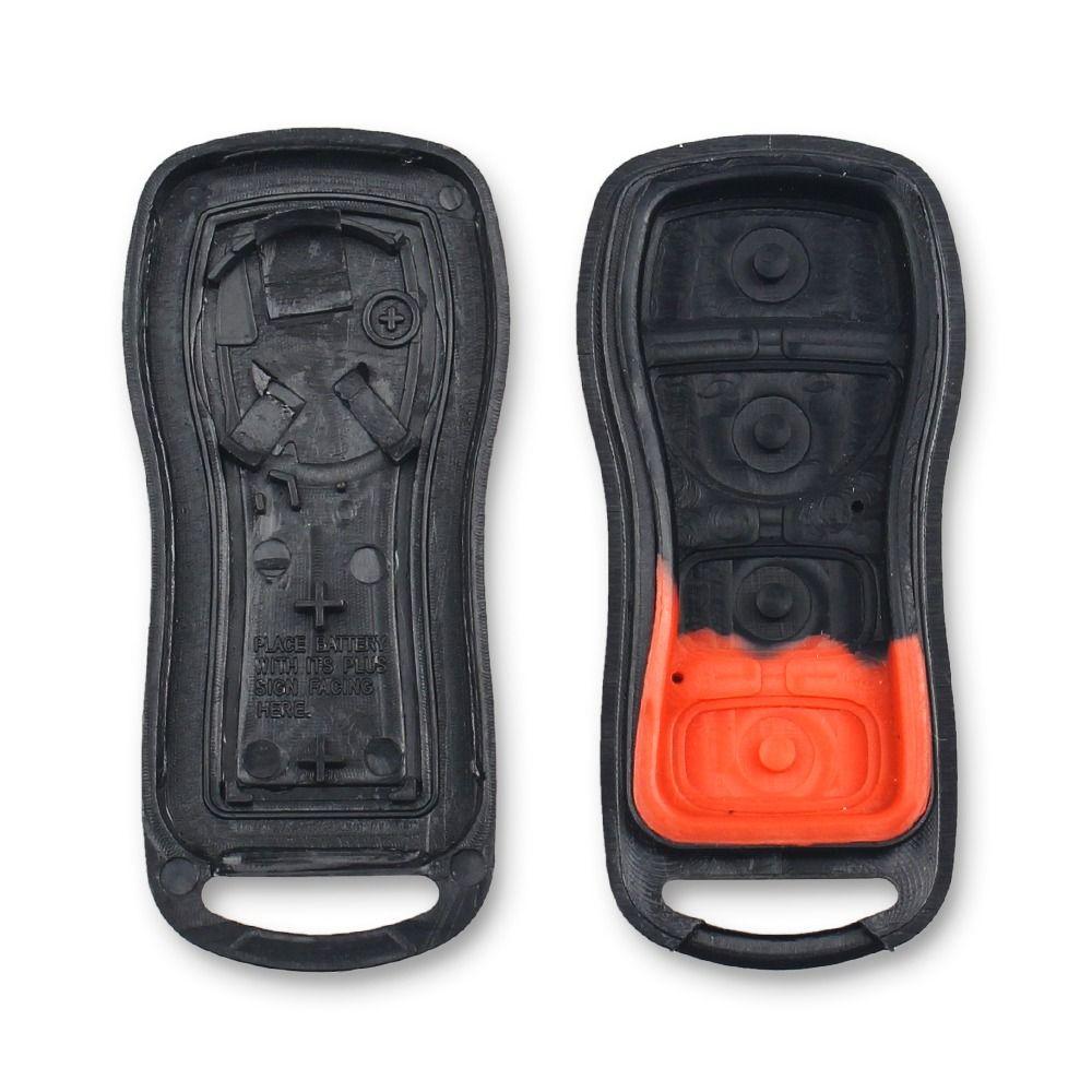 Car Accessories Key Shell 3/4 Buttons Remote Control Key Case Key Fob Cover Case Cover Car Key Case