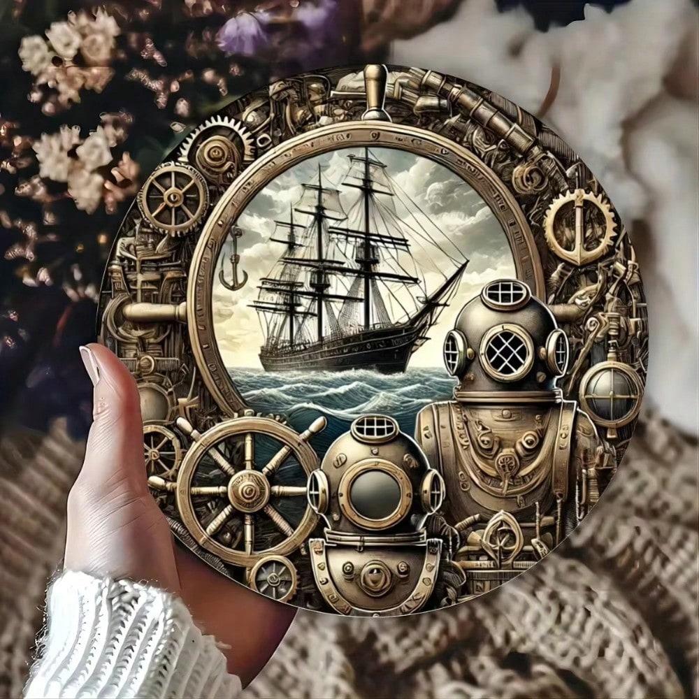 Vintage Tin Sign Decorative Metal Plaque Wall Art Retro Home Decoration