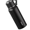 Stainless Steel Vacuum Flasks Outdoor Travel 1.5L Straight Cup Thermos for Hot Coffee Portable Keep Cold Insulated Water Bottle