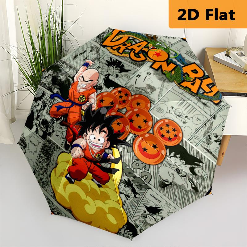 1pc Dragon Ball umbrella Portable 8-rib structure suitable for all seasons, home, travel, outdoor umbrella