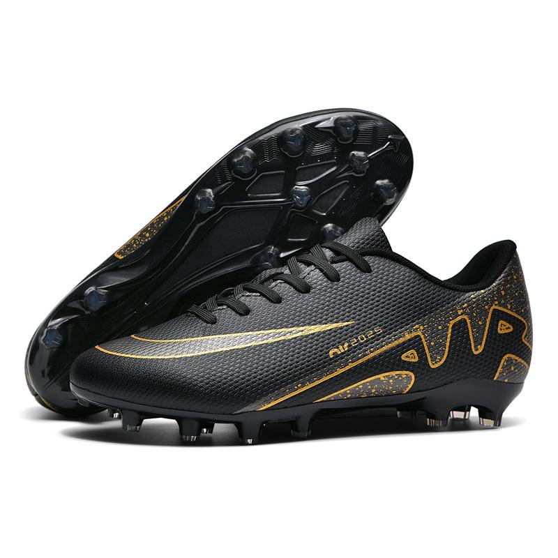 Manufacturer football shoes low-top football shoes AG long nails TF broken nails grass training shoes non-slip and wear-resistant