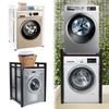 Washer&Dryer Rack, Washer and Dryer Storage Shelf, Adjustable Organizer Rack for Bathroom Load-bearing 190kg