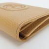 Used GUCCI Tri-fold wallet 598207 Interlocking W Hook Wallet  leather beige Accessory