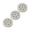 3Pcs Silicone Mold Raspberry Shape Easy Demoulding Flexible Soft Grey Baking Mold for DIY Cake Fondant Chocolate