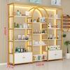 Floor-Standing Multi-Layer Nail Polish and Beauty Salon Display Rack