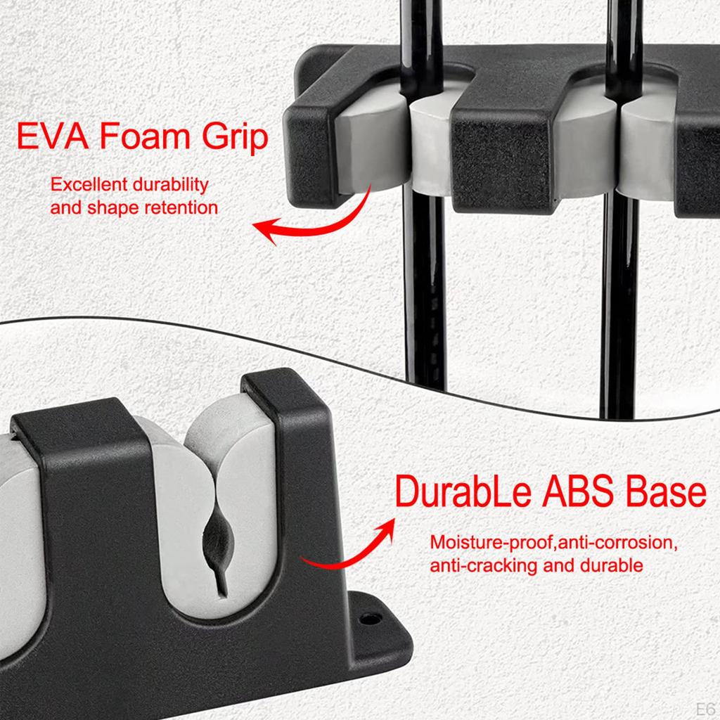 of Rod Holder 6-- --support Wall Mount