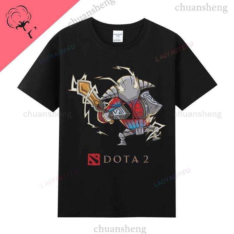 T-shirts Dota 2 T-shirt Imprimé Héros de Jeu Haut Fiend de l'Ombre Pudge Hache Slardar Sven Roi Spectre Cent Phoenix Vêtements Unisexes
