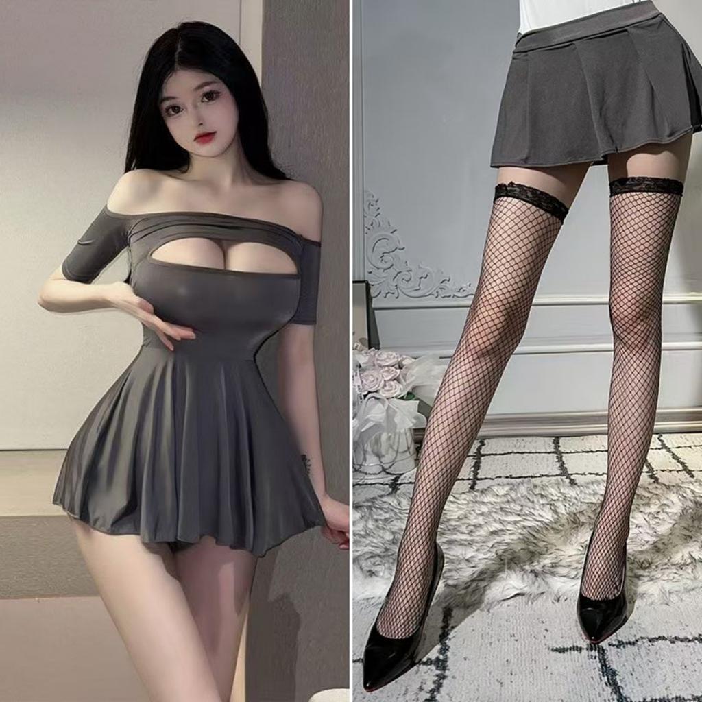 Kleidung Eisseide Sexy Sexy Bett Kostenlos Uniform Sexy Leidenschaft Verführung A48