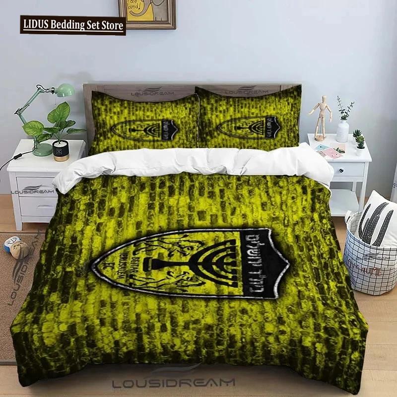 Beitar Jerusalem Fc All Season Twin Bedding Set 3 Piece Comforter Set Bed Duvet Cover Double King Comforter Cover Home Textile