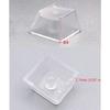 Original Height Keycaps Matte Frosteds Texture NonEngraved Transparents Keycaps Mechanical Keyboards Replacement Parts