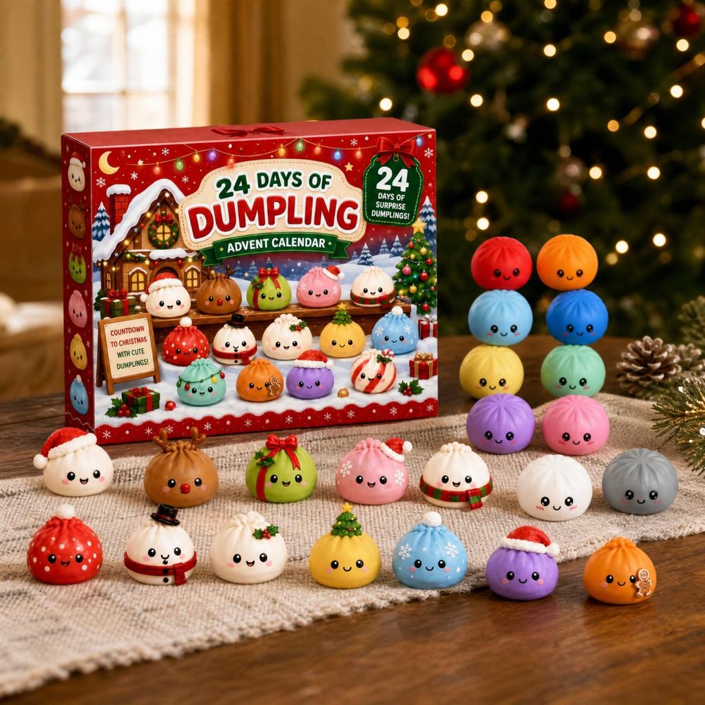 Christmas Advent Calendar with for Holiday Countdown Surprise