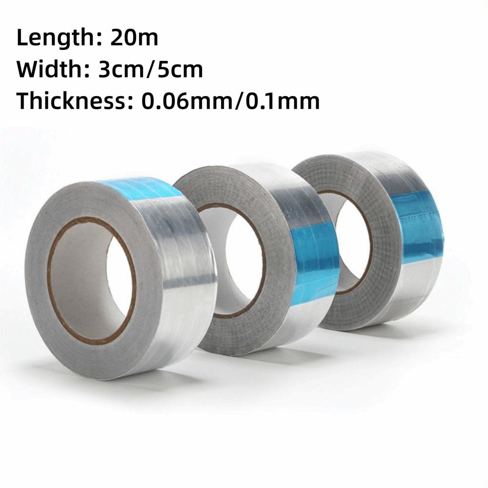 Silbernes Aluminiumfolienband Wasserdichtes Dichtungsband Wärmeisolierungsanwendungen