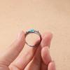 Hollow Out Ethnic Style Ring Hollow Pattern Irregular Opening Ring Vintage Ring  Popular Jewelry