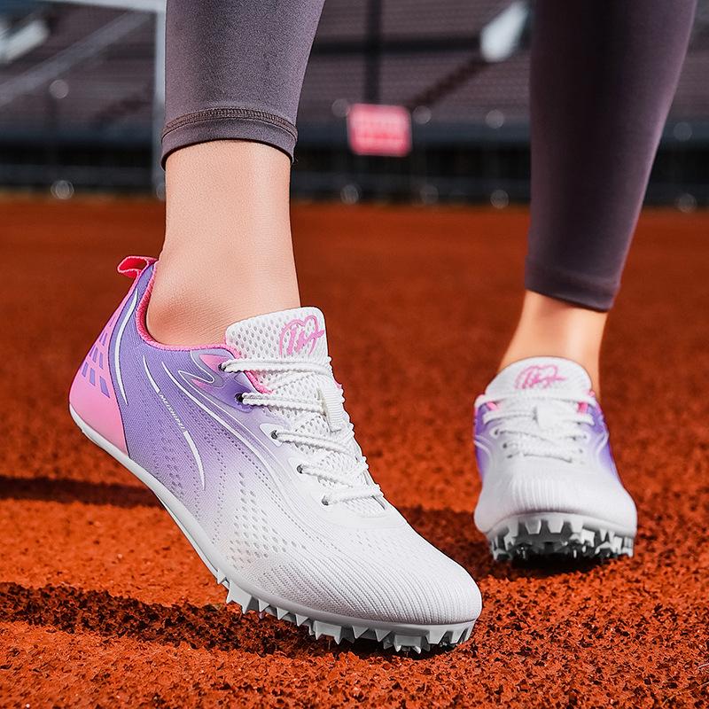 

Amazon s new track and field running shoes training shoes, young men s and women s running sports nail shoes, one piece 2025 35