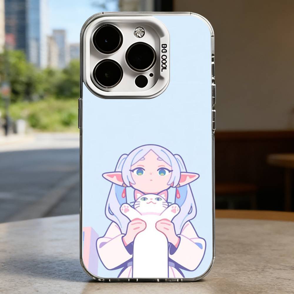 Beautiful D-Duck White Shockproof Phone Case For iPhone 16,15,14,13,12,11,Pro,XS,Max,Plus,Mini,SE iPhone12PROMAX