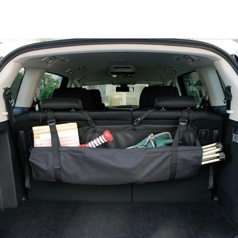 Wear Resistant Car Storage Bag Foldable Cargo Organizer Portable Utility Pouch Camping