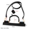 Quality Woven Bag Parts for Enthusiasts Bag PU Leather Cover Handle and Strap Create Your Unique Charm Accessories