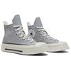 Converse  Chuck 70 De Luxe Squared High Grey Area Women Sneakers Black Egret A08280C