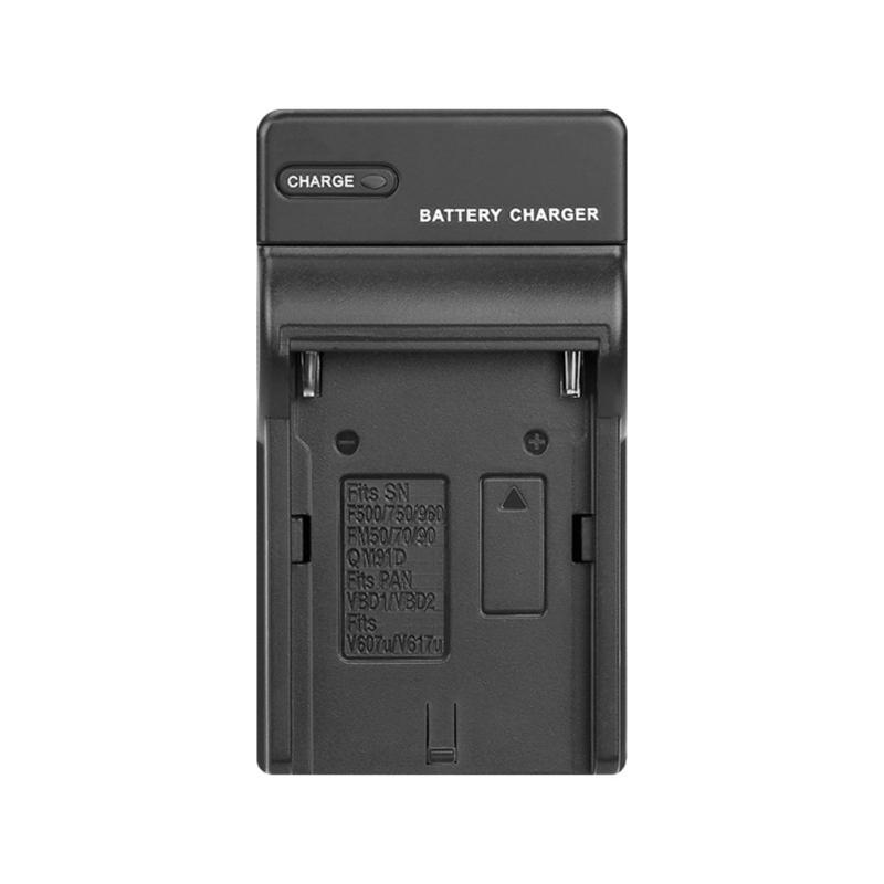 Camera Battery Charging Dock With USB C Input, for NPFM50 NPFM70 NPFM90 NPF550 NPF750 NPF960 Batteries for Home or Travel Use