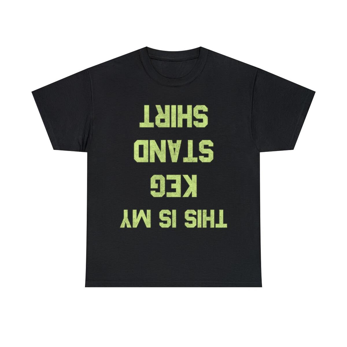 This Is My Keg Stand Shirt Retro Graphic Tee Shirt, S-5XL XL