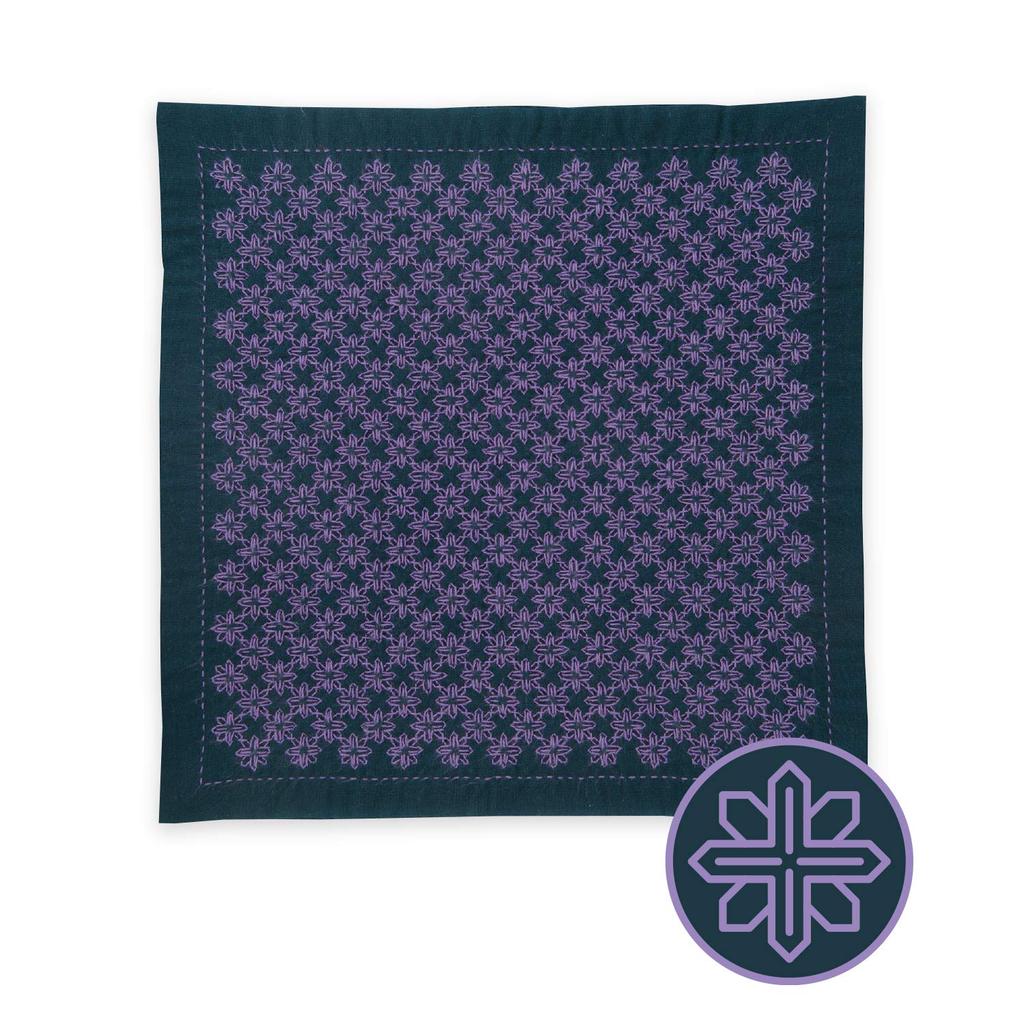 Olympus Draad Sashiko Kit IJzerdraad Clematis SK-416 - - (Indigo)