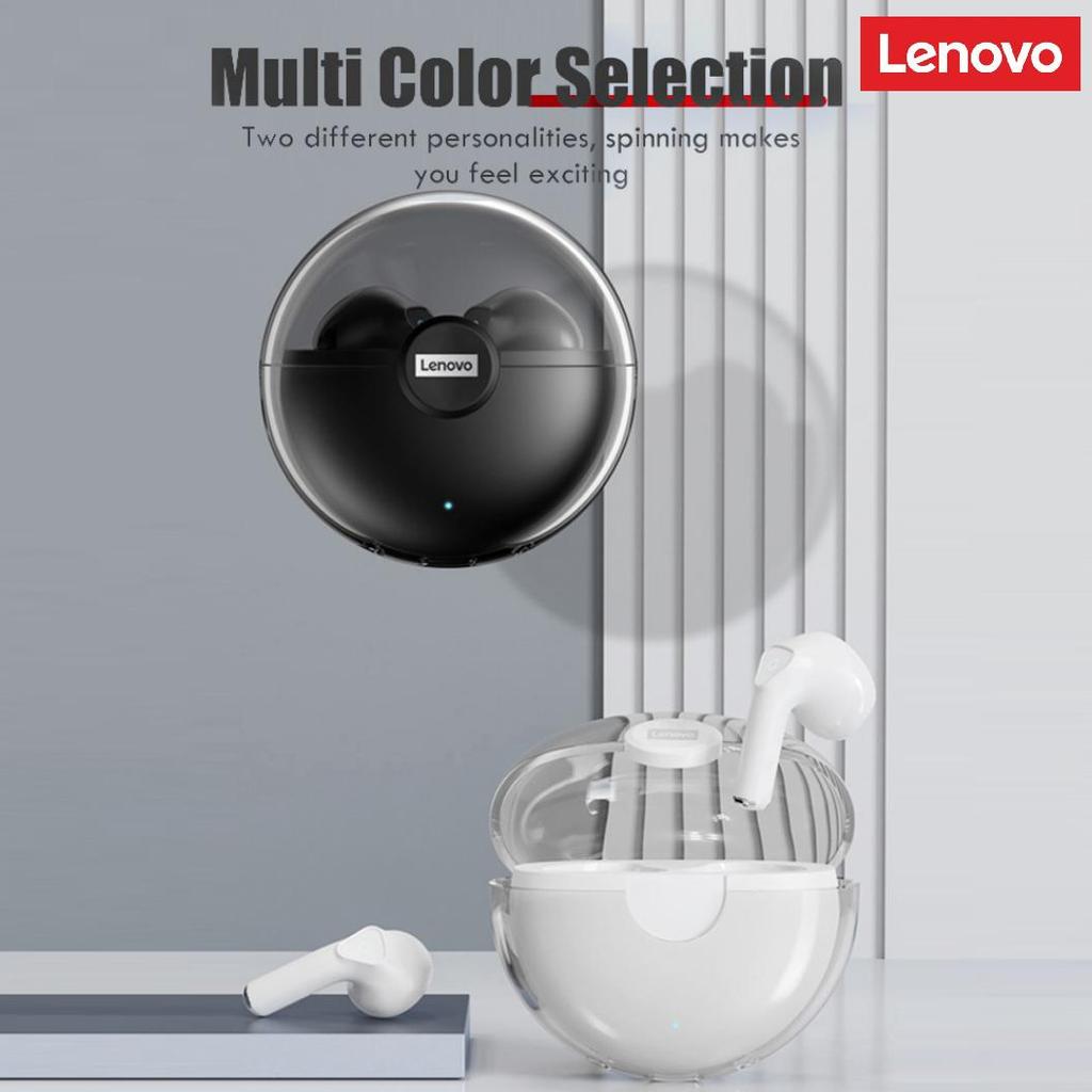 Lenovo LP80 Bluetooth Earphones TWS Wireless Touch Control Headphones Noise Reduction HD Stereo Headsets Gaming Earbudswith Mic