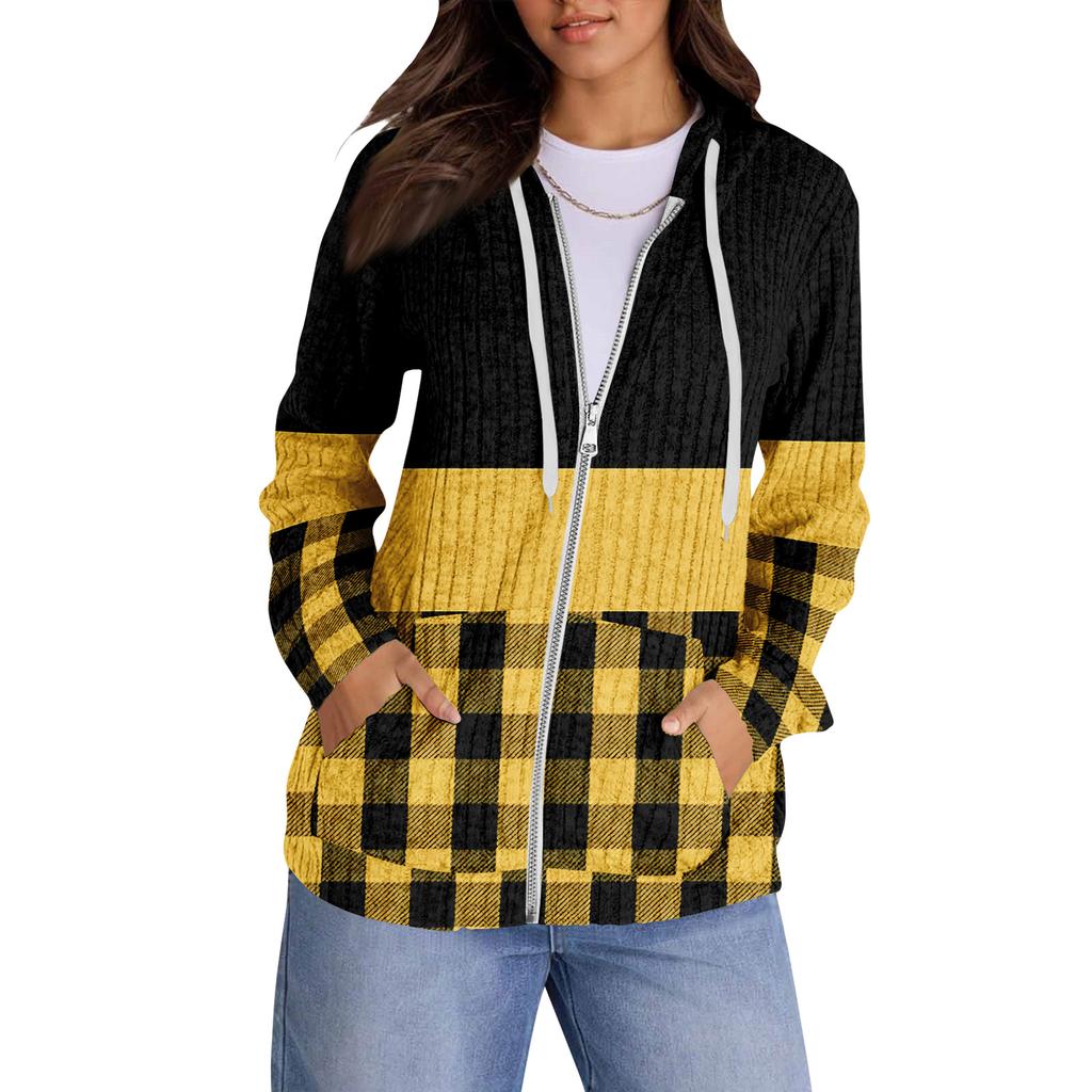 Mikiny pro ženy Trendy topy Ležérní Podzimní Móda Mikina s dlouhým rukávem S kapsami Svetr Lehký