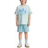 Originals Casual Sports Suit Round Neck Pullover Short Sleeve Elastic Cartoon Anime Pattern Kids Suit LD7321