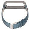 Denim Pattern Watch Bands Retro Wrist Straps Replacement for Xiaomi Mi Band 6 NFC Buckle StyleBlue