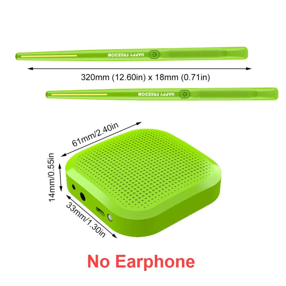 Electronic Air Drumsticks Portable Air Drum Stick Virtual Drum Set Musical Instruments for Beginners Kids Adults