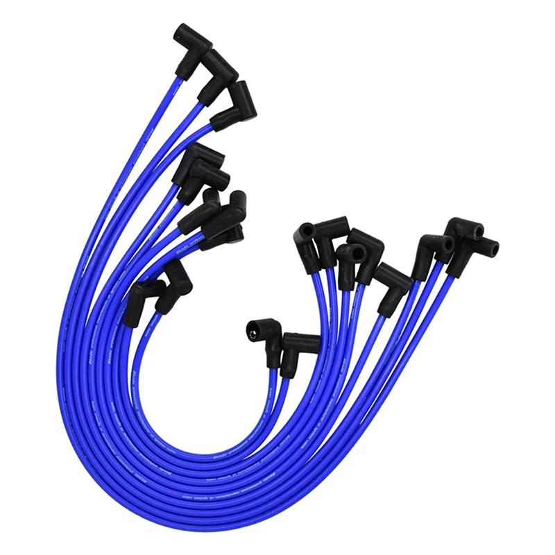 Dependable-10Pcs 8Mm Spark Plug Wire Set Compatible Replacement Parts With Mercruiser For Thunderbolt V8 5.0 5.7 84-816608Q61