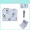 Dog Print Wallet For Women With Rfid Blocking And Zipper Pocket For Daily Use