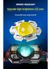 Smart Sensor Headlamp: Rechargeable, Long Battery, Multi-light for Outdoor Multifunctional Use