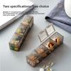 Multicolor Weekly Pill Organizer With 28 Compartments For Travel And Home Storage
