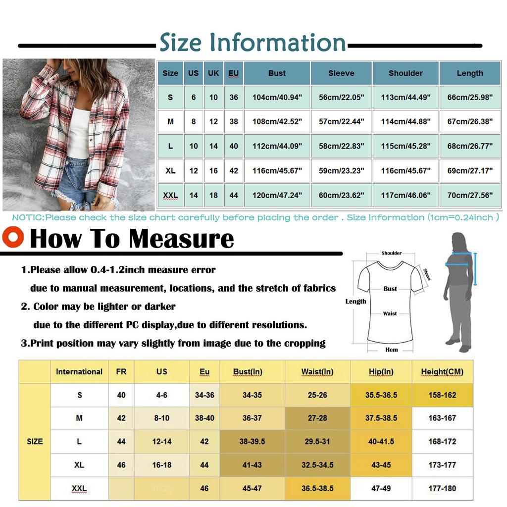 Frauen Lose Top Plaid Farbe Block Langarm Casual Damen Bluse Mantel Hemd Jacke