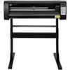 Vinyl Cutter 28 Inch Vinyl Cutter Machine 720mm Paper Feed Vinyl Plotter Cutter Machine with Sturdy Floor Stand for Cutting Paper Black