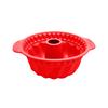 10 Inch Spiral Texture Non-sticky Cake Mold with Handle Silicone Round Mousse Pastry Mould Baking Accessories