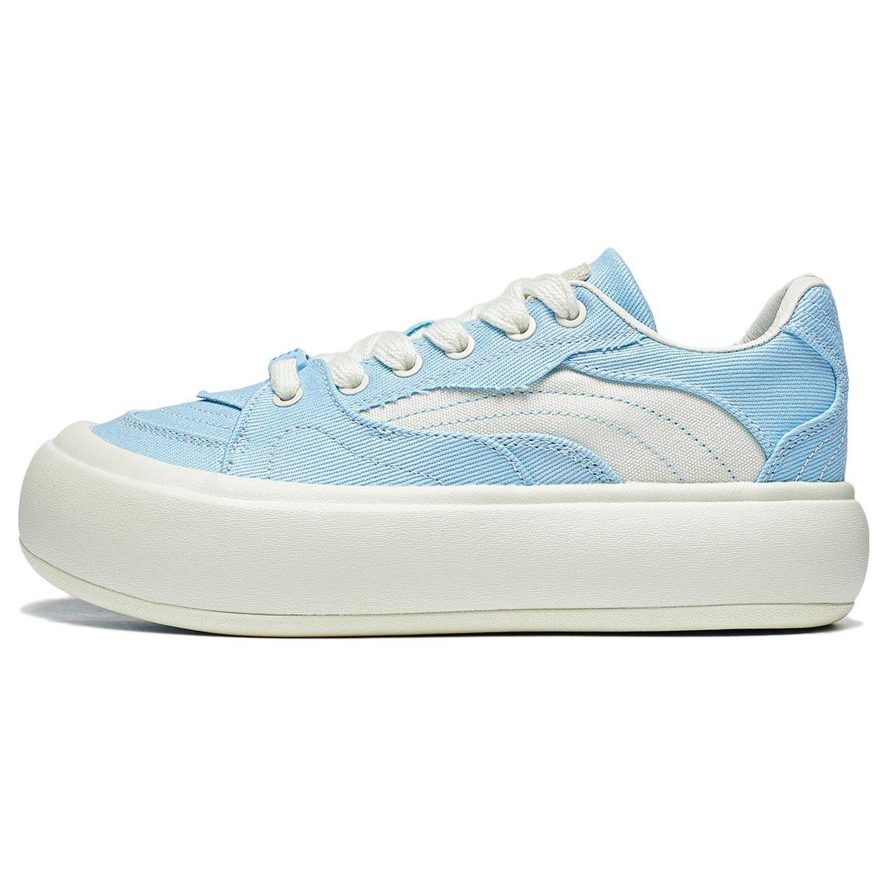 (WMNS) Li-Ning Puff Platform Sky Blue Beige Women s AZGT026-6 EU 35⅔