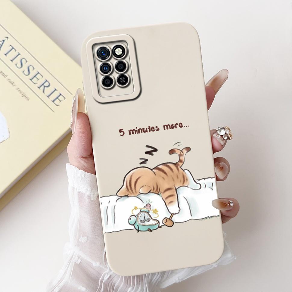 Case For Infinix Note 10 Pro Cover Pattern Animal Cartoon Silicone For Infinix Note 10 Note10 Pro X695 X695D Phone Cases Shell