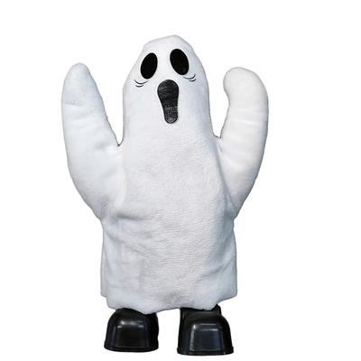 Scream-kun Sound Sensor Ghost Face Halloween Walking Doll Plush Toy CST503