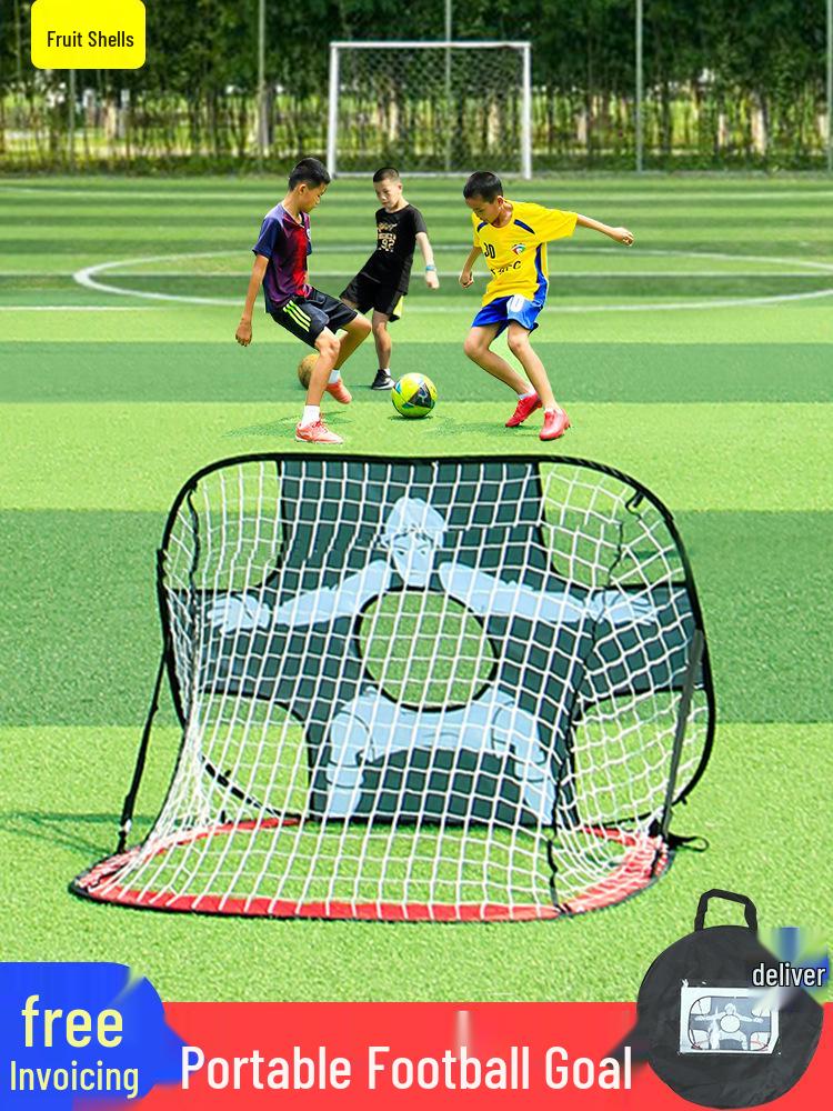 Foldable Children's Soccer Goal for Indoor & Outdoor Use
