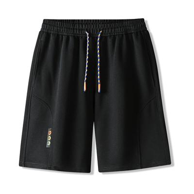 Pure Cotton Shorts for Men's Japanese Oversized Sports Casual Loose Fitting Overalls Cropped Pants