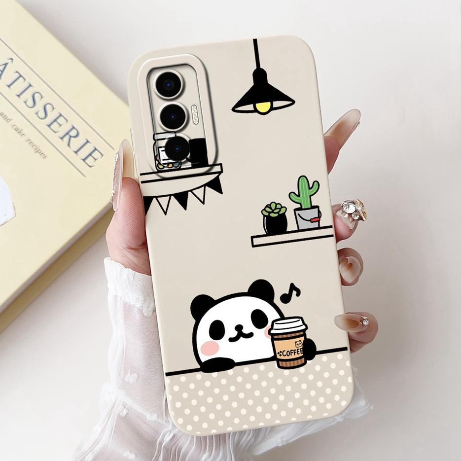 For Tecno Pova 3 Case LF7n Stylish Candy Panted Cover Shockproof Phone Case For Tecno Pova 3 Pova3 Soft Fundas 6.9'' Matte Coque