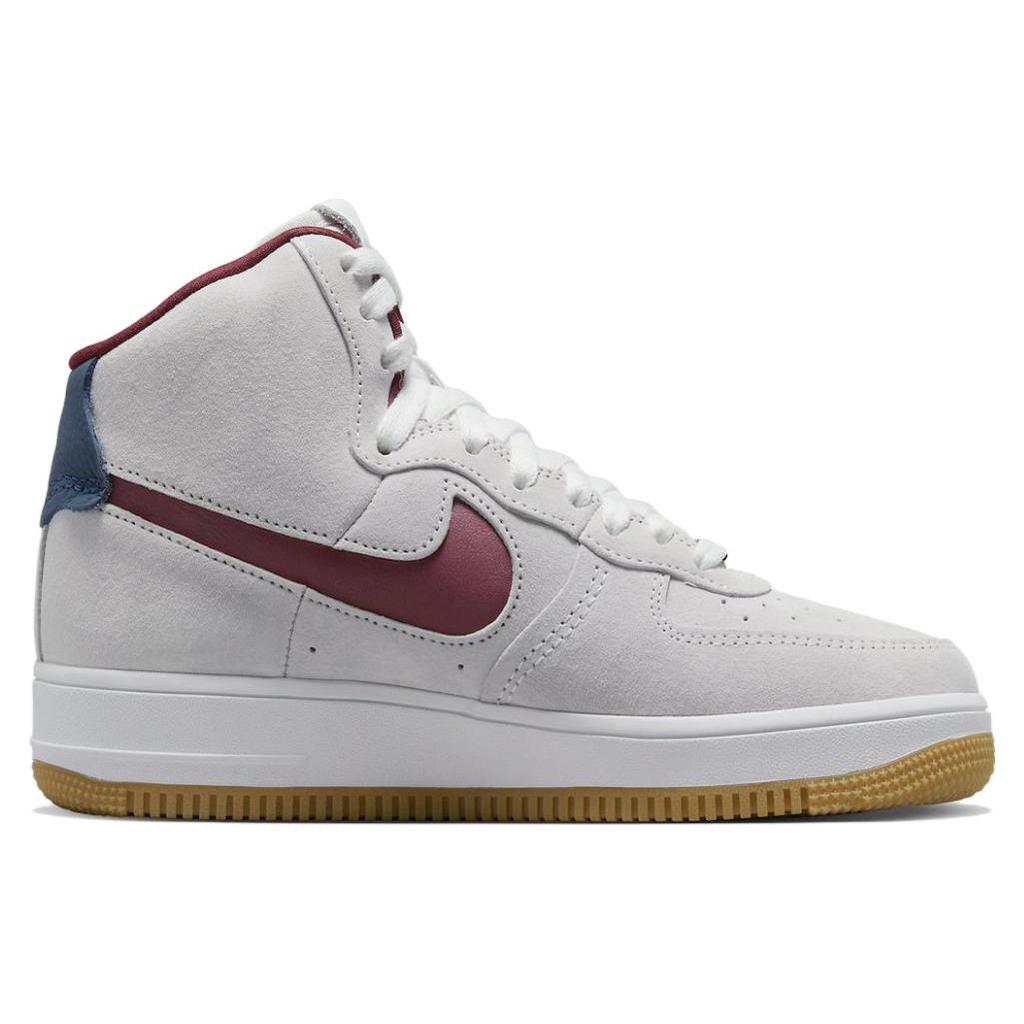 New Nike Air Force 1 High Sculpt Grey Suede Women's DC3590-104