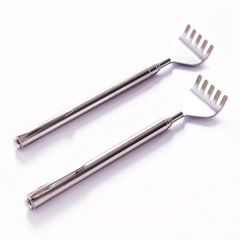 1Pc Tickle Scratch Do Not Ask for People To Retract Stainless Iron Fountain Pen Tickle Scratch Scratch Scratch Rake Back