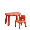 Children's Table & Chair Set: Writing Table, Dining Table, Learning Stool, Low Plastic Stool with Backrest for Kindergarten.